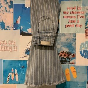 Rock&Roll pin striped bell bottoms